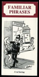 Tobacco Card, Wills, FAMILIAR PHRASES, 1986, A Red Herring, #37 - Picture 1 of 2