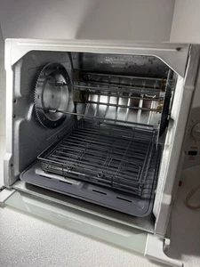 Ronco Showtime Rotisserie & BBQ Oven Model 4000 White Full Size Works, Clean! - Picture 1 of 18