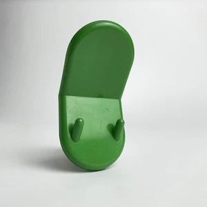 Carlo Bartoli Green Plastic Coat Wall Hook 305 Con&Con Italy Vintage Space Age - Picture 1 of 9