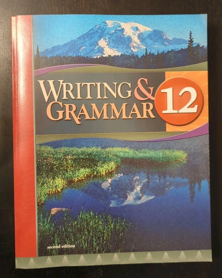 BJU Press English Writing & Grammar 12 Student Text Workbook 2nd Ed 194837 New - Image 1 of 4