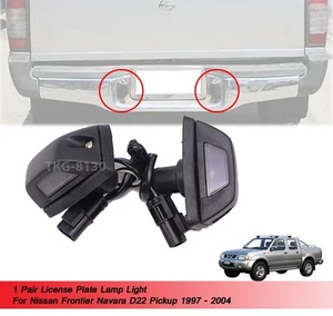 Feu de plaque d'immatriculation pour Nissan Frontier Navara D22 1997 1998 - 2004 - Picture 1 of 8
