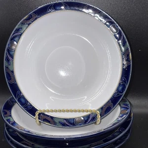Denby Barock Suppen-/Müslischale - Kobaltblau 7 1/8" Neuwertig - Bild 1 von 8