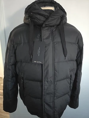 Jaqueta ANDREW MARC NOVA MASCULINA COM CAPUZ ZÍPER COMPLETO tamanho XL - Imagem 1 de 4