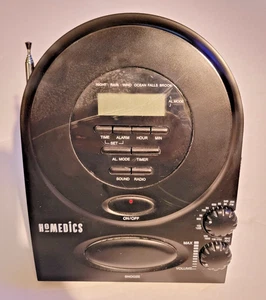 Homedics SS-400B Wecker AM/FM Radio Sound Maschine Spa Therapie Timer Schlummern - Bild 1 von 3