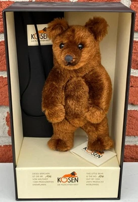 Kösen 4120 Braunbär Wald Bär Benni Limitiert Braun Plüschtier Stofftier 26cm NEU - Bild 1 von 4