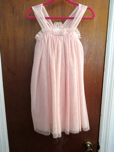HANNA ANDERSSON Pink Frilly Party DRESS 6-7 - Picture 1 of 4