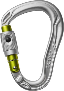 Edelrid - HMS Bullet PermaLock silver Sicherheitskarabiner Verschluss Klettern - Picture 1 of 1
