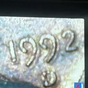 1992 D Ddo Penny Doubled Die - Picture 1 of 1