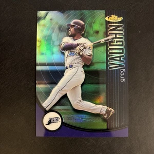 2001 Topps Finest - Greg Vaughn #89 Refractor /499 - Picture 1 of 2