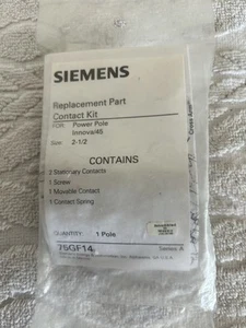 Siemens 75GF14 Contact Kit NEMA Size 2-1/2" Replacement Part - Picture 1 of 2