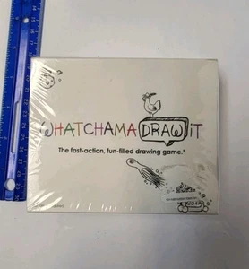Whatchama Draw It Fast Action Drawing Game New Open Box Family Fun Night Card - Picture 1 of 6