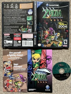 The Legend of Zelda Four Swords Adventures Nintendo Gamecube - NTSC-U/C USA VGC - Picture 1 of 7
