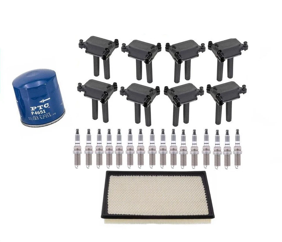 点火线圈火花塞和过滤器调整套件适用于 2009 - 2012 Ram 1500 5.7L — 第 1/4 张图片