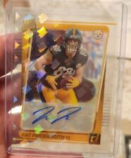 Pat Freiermuth Donruss Clearly Auto Steelers