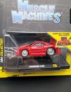 Muscle Machines Ferrari F40 1:64 Diecast - Picture 1 of 6