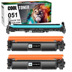 CRG-051 Drum and Toner compatible for Canon 051 ImageCLASS MF263dn MF264dw Lot - Picture 1 of 12