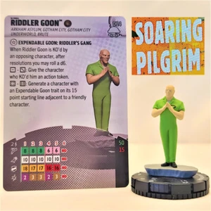 DC Heroclix RIDDLER GOON - 014 COMMON DC Notorious Set #14 - Picture 1 of 1