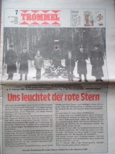 TROMMEL 7 - 1985 Uns leuchtet der rote Stern FDJ Semperoper Wölfe Uwe Raab - Picture 1 of 1