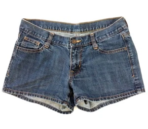 Old Navyblaue Jeansshorts Damen Größe 4 Denim alt marineblau Stil Jahr 2012 - Bild 1 von 4