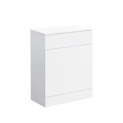 Toilet Cistern Concealed WC Unit Cabinet Back To Wall Gloss 600 x 300mm Housing