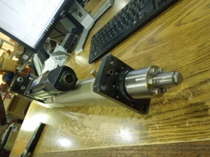 Dai-IChi Dentsu Model: DPS-101R3-20FB-X12013 Full Digital Servo Press.  - Picture 1 of 6