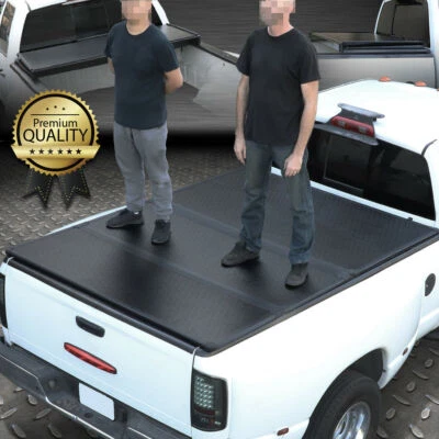 Hard Tri-Fold 5ft (60in)Truck Bed Tonneau Cover For Nissan Frontier 2005-2018 - Image 1 of 4