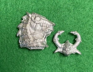 Warhammer Chaos Horse Steed Metal Head Bit Games Workshop Knight Champion Bits - Picture 1 of 2