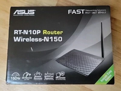 ASUS RT-N10P 150 Mbps  Wireless N150 Router  New - Image 1 of 4