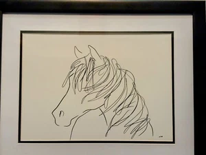 ‘SPIRIT ONE’ By Patti Mann- Signed & Matted. (Frame 20” X 16”) - Picture 1 of 6