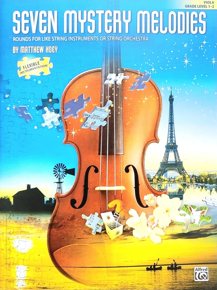 Seven Mystery Melodies - Viola - Grade Level 1-2 - Image 1 of 4