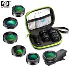 APEXEL HD Phone Camera Lens 6in1 CPL/Star Filter Wide Angle for Smartphone