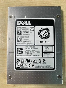 DELL 400GB Enterprise SSD 2.5" SATA 6Gb/s 7mm Ultra Slim THNSF8400CCSE 0VKT80 - Picture 1 of 2