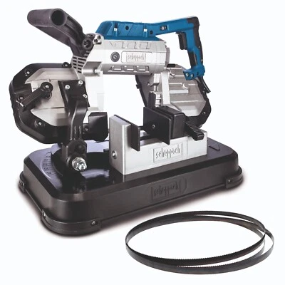 Scheppach Metallbandsäge Metallsäge MBS1200 Bandsäge 2 Sägebänder | 127mm 1200W - Bild 1 von 4