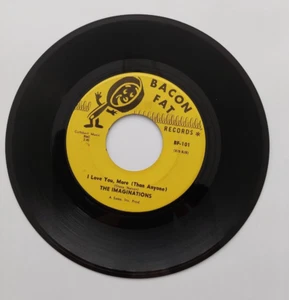 The Imaginations - I Love You More(Than Anyone) / I Want A Girl BACON FAT VG+ - Picture 1 of 2