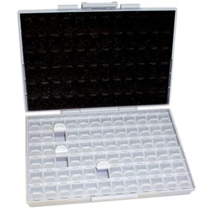 Gabinete de montaje en superficie AideTek SMT BOXALL72 compartimentos cuentas de almacenamiento ENVÍO EE. UU. - Imagen 1 de 7