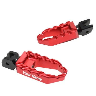 Custom Laser Front Wide Foot Pegs For Honda CB600F CB900F Hornet CBF500 VFR1200F — 第 1/4 张图片