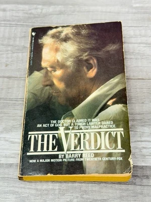 THE VERDICT by Barry Reed (1983) Bantam movie paperback Foto 1 de 4