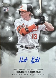 2024 Topps Heston Kjerstad Baltimore Orioles Rookie Auto #BSA2-HK - Picture 1 of 2