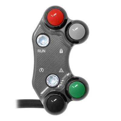 JETPRIME INTERRUPTOR CALLE DERECHA BOMBA BREMBO KTM 1290 SUPERDUKE RR 2020-23 TITANIO Foto 1 de 4