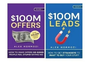 $100M OffersVol 1 $100M Leads Vol 2 Hormozi Paperback Set Of 2 - Bild 1 von 5