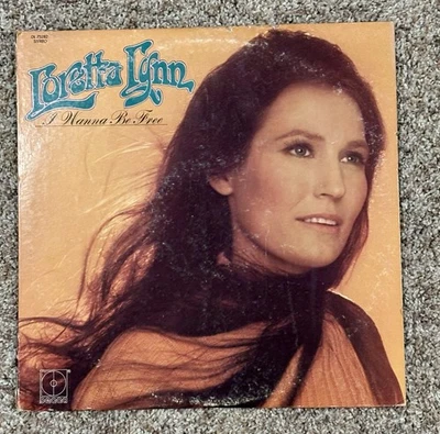 Vintage Vinyl Loretta Lynn – I Wanna Be Free (1971, Vinyl LP, Decca DL 75282, St Foto 1 de 4