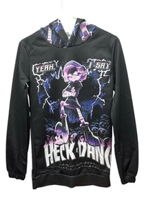 Anime Hoodie Murder Drones Heck Dang Kids Size M Boys Pullover - Picture 1 of 3