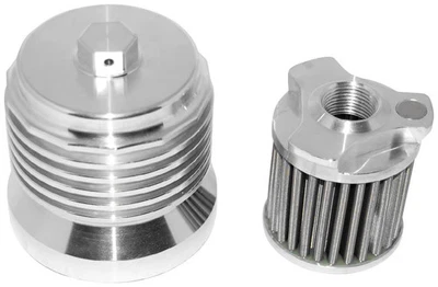 PC Racing Drop-In Flo Oil Filter PCS5 Stainless Mesh Re-Usable Spin On 03-0095 - Image 1 of 4