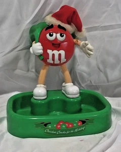 M&M Red Santa Christmas Animated Talking Candy Dish 1999 getestet und funktioniert! - Bild 1 von 3