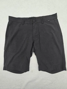 Travis Mathew Shorts Mens 34 Black  Casual Flat Front Golf Golfer Outdoor - Picture 1 of 14