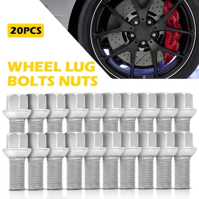 20X Tuercas de pernos de rueda para Mercedes Benz ML350 ML450 ML500 ML55 ML63 R320 EXC Foto 1 de 4