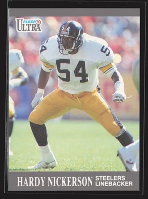 1991 Ultra #115 Hardy Nickerson Pittsburgh Steelers - Image 1 of 2