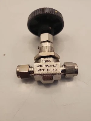 Parker 4Z(A)-np6lr-ssp Needle Valve  - Image 1 of 3