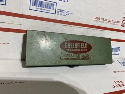 Greenfield Tap & Die Hexagon Die Set 16 pcs. super nice condition e5 - Image 1 of 4