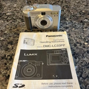 Panasonic Lumix DMC-LC33 camera w/ 3x optical Leica zoom lens, 3.2 MP - Picture 1 of 3